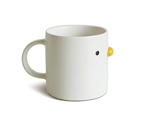 TULANDOT Mignonne Originale Tasse Ceramique & Tasse Canard & Tasse à Café & Tasse Poussins & Tasse à Cappuccino & 3D Duck Mug Canard,Meilleur Cadeau pour Les Amis. (410ml)