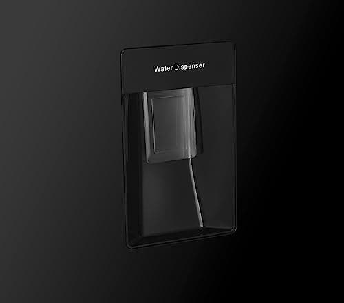 GEDTECH Refrigerateur combiné - congélateur bas - GCB262BL Noir - capacité 262L - Classe E