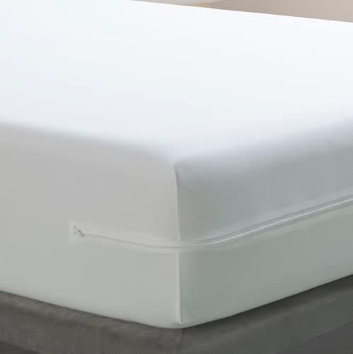 Tural - Housse pour Matelas Anti-acariens imperméable et Respirante. Dimensions 90x200 cm