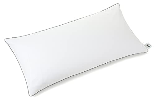 NATURECA Oreiller Epeautre Bio, Oreiller Ferme de taie Oreiller Ergonomique Coton, Oreillers 40x80 pour la Nuque, Oreiller orthopédique Anti Douleur vannure d’épeautre, décontracter Les Muscles
