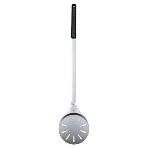 Ooni pelle à tourner – Pelle à pizza à long manche – Pelle à pizza aluminium – Accessoires pour four à pizza – Accessoires