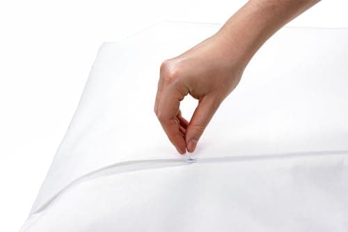 Pharma-Housse - Housse Anti-acariens intégrale pour Oreiller - Dispositif médical - Garantie 10 Ans - Housse barrière sans Traitement ni plastification - Fabriquée en France