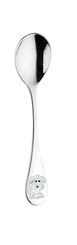 Pintinox, Set de 8 Couverts Enfant en Acier Inoxydable, Set composé d'une Fourchette, d'un Couteau, d'une cuillère et d'une cuillère à café