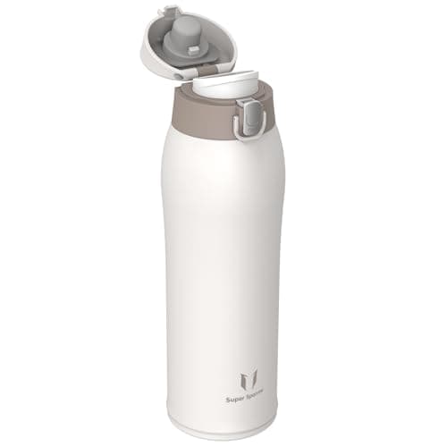 Super Sparrow Gourde Isotherme - INOX Bouteille Isotherme - 750ml - Mug Isotherme Étanche - Gourde Enfant sans BPA, pour Sport, Voyages, L'école, Bureau, Gym