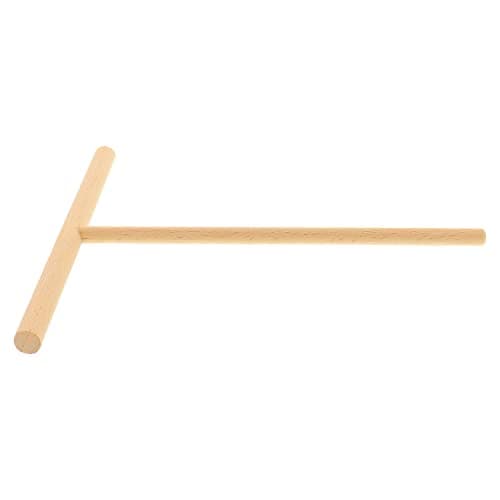 HOFMEISTER® Répartiteur de pâte à crêpes en bois - Répartiteur pour pâte à galettes et crêpes, étale la pâte de manière très fine et uniforme, pas de rayures sur la plaque de cuisson, 22 cm