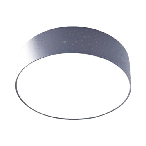 Lindby Plafonnier Tissu Umma à intensité variable (Moderne) en Gris Textile e. a. pour Salon & Salle manger (à 3 lampes, E27), Luminaire Plafonnier, Lampe Plafond, Eclerage Eclairage
