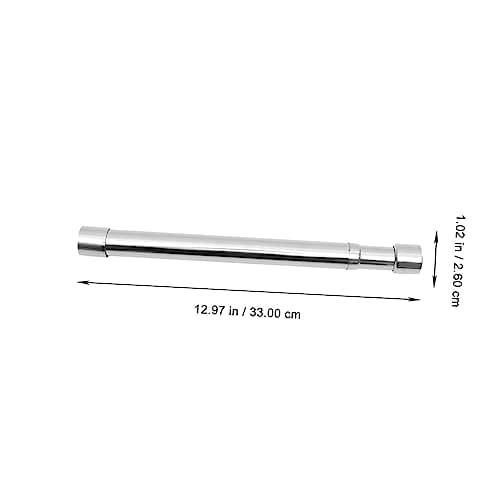 Ciieeo Tringles De Placard Porte-Vêtements De Placard Support De Cintre Robuste Tringles De Suspension Pour Support De Vêtements Tringles À Rideaux À Ressort Supports Cintres Énucléés