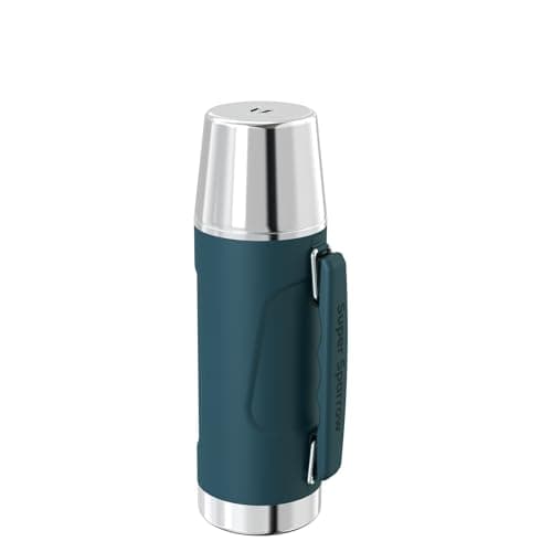 Super Sparrow Gourde Isotherme - Bouteille Isotherme - 750ml - Gourde Inox Sans BPA - Couvercle étanche qui sert de Tasse - Maintient la Température 12/24h (Chaud/Froid)