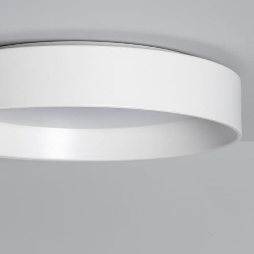 LEDKIA LIGHTING Plafonnier LED pour chambre, salon, cuisine, salle de bain Rond Métal 20W CCT Sélectionnable Broadway Ø450 mm CCT 3000K - 6000K