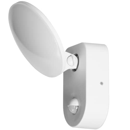 Adviti RIOLIT LED Luminaire Exterieur Avec Détecteur de Mouvement 1100lm IP65 4000K Réglage de l'Intensité Lumineuse de la Durée d'Eclairage (blanche)