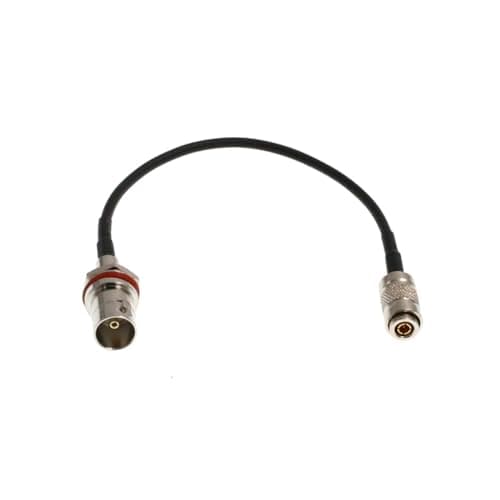 HangTon Câble adaptateur mini SDI DIN1.0/2.3 vers SDI standard BNC femelle pour Blackmagic RG174/U 75 ohm (30 cm, DIN 1.0/2.3 vers BNC femelle)