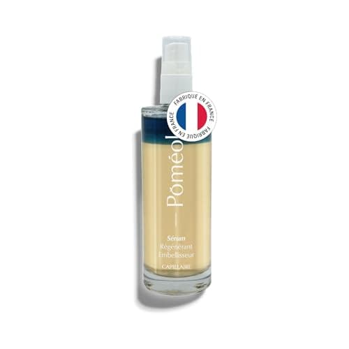 POMÉOL ǀ Sérum Anti Chute et Fortification des Cheveux ǀ Spray Anti Chute, Croissance, Pousse, Volume, Anti casse, Brillance, Thermo protection ǀ Kératine végétale, Niacinamide, Silicium ǀ 100 ml