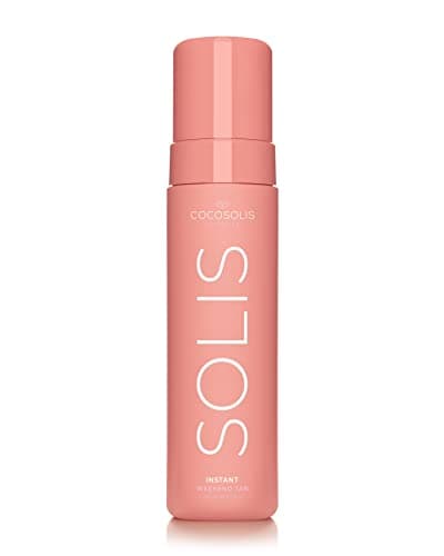 COCOSOLIS SOLIS Instant Weekend Tan Lotion autobronzante visage et corps, mousse à effet immédiat et lavable pour un bronzage riche, naturel et longue durée, au DHA végétal (200 ml)