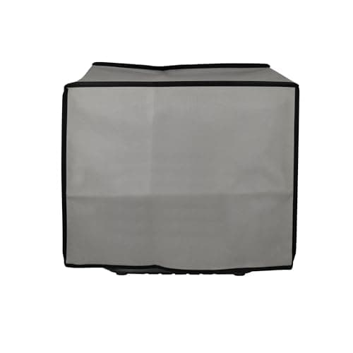 kwmobile Housse compatible avec Cosori Air Fryer 5.5L XXL housse - Housse de protection intégrale pour friteuse à chaud friteuse sans huile - gris clair