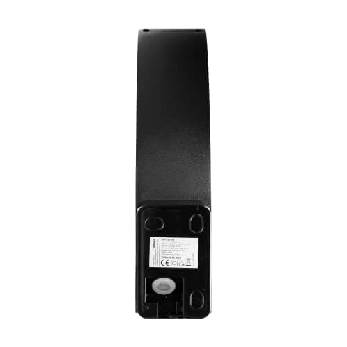 Adviti PIRYT LED 10W Lampe Exterieur Detecteur de Mouvement 800lm IP54 4000K Design Moderne Etanche (noir)