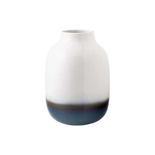 like. by Villeroy & Boch Lave Home Vase Shoulder, 15,5 x 15,5 x 22 cm, Bleu