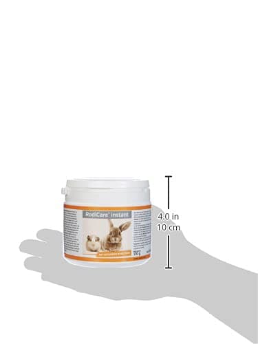 alfavet RodiCare instantané Aliment pour Petits Lapins Nains, cochons d'Inde et Petits rongeurs affaiblis et sans appétit, 170 g de Poudre avec cuillère doseuse