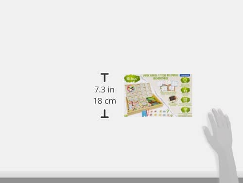 Lexibook, Bio Toys, L'École des Maths, Boîte à activités en Bois FSC pour Apprendre à Compter, Jouet éducatif d'éveil 1er âge, Jeu pour Enfant, EDU200