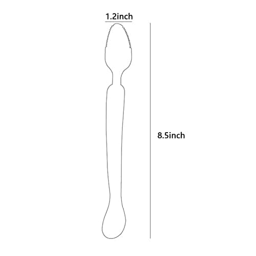Cuillere Bebe, Cuillere Bebe Silicone 1er Age Bebe Sans Bpa Nourriture Complémentaire Gratter Des Fruits s'Adapte à La Bouche De Bébé Passe Au Micro-Ondes, Au Lave-Vaisselle Et Au Congélateur (Bleu)