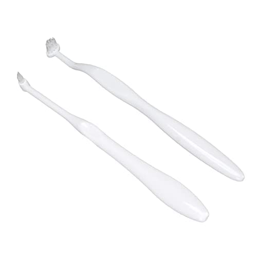Brosse à Dents Matelassée, Brosse de Nettoyage de Support de Dents de Sagesse, Brosse Orthodontique de Nettoyage de Tache Brosse Interdentaire de Soin Buccal Blanc