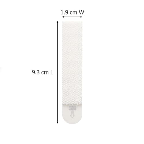Command Languettes Accroches Tableaux, Très Grandes - 10 Paires (20 Languettes) Blanc - Supporte jusqu'à 9 kg - Sans Outils - Fixation sans Dommages