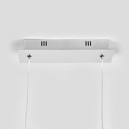 LED Suspension Lorian (Moderne) en Argent e. a. pour Salon & Salle à manger (à 216 lampes,), Suspension, lampe, plafonnier, suspension