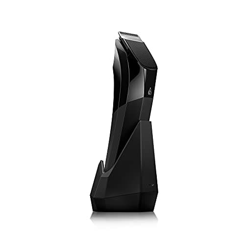 Tondeuse corps électrique MANSCAPED®, The Lawn Mower® 4.0, Têtes de lame en céramique SkinSafe® remplaçables, Tondeuse étanche, Rechargeable, Charge sans fil, Rasoir d'hygiène masculine ultime