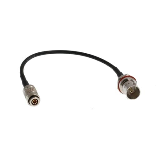 HangTon Câble adaptateur mini SDI DIN1.0/2.3 vers SDI standard BNC femelle pour Blackmagic RG174/U 75 ohm (30 cm, DIN 1.0/2.3 vers BNC femelle)