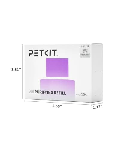 PETKIT Recharges Purifiantes pour éliminer Les Odeurs, pour PuraX PuraMax 2 Litière Autonettoyante pour Chats,4 flacons