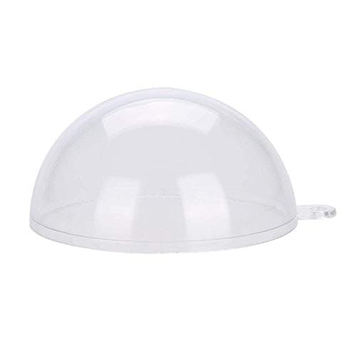 Boule en plastique transparent, 20 pièces Boule en plastique transparent à remplir Décorations de Noël pour mariage, Boule en plastique vierge à remplir DIY Bombe de bain Moule et décor