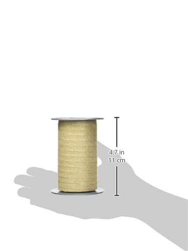 PRÄSENT Prasent Ruban en polypropylène Couleur pailletée 100 m x 10 mm