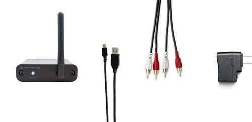 Audioengine B1 Récepteur Bluetooth avec 5.0 aptX HD - Portée étendue et DAC 24 Bits Haute fidélité Systèmes Audio sans Fil et en Streaming
