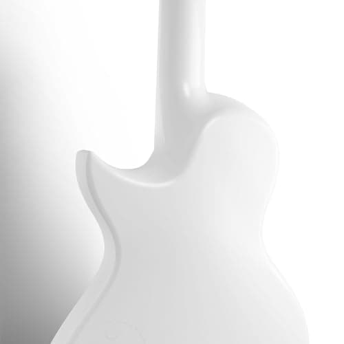 Enya Guitare Électrique Nova Go Sonic - Guitarra Smart Blanche en Fibre de Carbone avec Haut-Parleur sans fil 10 W, Préréglages Intégrés, Câble de Chargement, Clé de Réglage et Sac de Transport