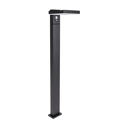 MaxxGarden Éclairage de chemin - Avec Détecteur de Mouvement - éclairage de pelouse extérieur - Lampes solaires d'extérieur à énergie solaire - 80 cm