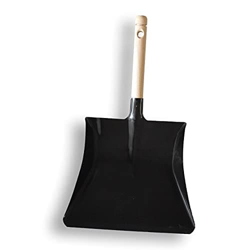 Pelle à poussière avec Manche en Bois Robuste Fuxtec - Fabriqué en Allemagne - pour Balai/Brosse à Main
