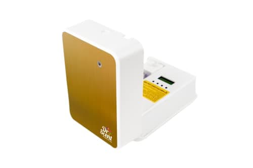 Dr Scent Diffuseur de Parfum et d'huiles essentielles à Froid pour la Maison, la Chambre, Le Bureau Couleur Miroir Or