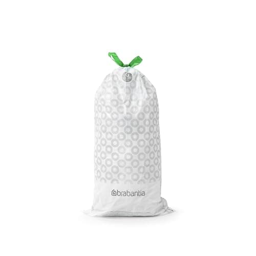 Brabantia Sacs Poubelle PerfectFit (Code G - 23L / 30L) Ultra Résistant, Poignées Coulissantes (40 Sacs)