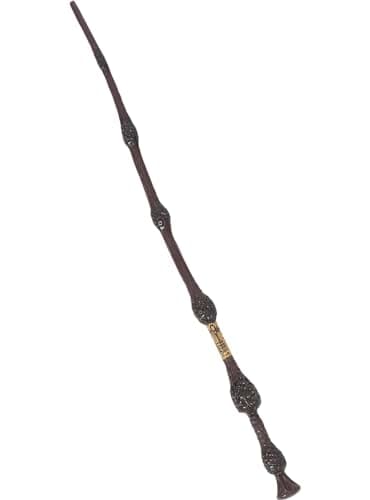 Funidelia | Baguette de Sureau (Dumbledore) - Harry Potter pour femme et homme Magiciens, Gryffondor, Poudlard - Accessoire pour Adultes, accessoire pour déguisement - Marron