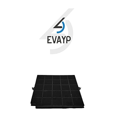 EVAYP/Filtre à charbon actif/Convient pour AIRFORCE - ARTHUR MARTIN - ELECTROLUX - WHIRLPOOL - AIRLUX - M-SYSTEM / AFFCAF16CS FC120 875956 KFMK-6 pour hottes de cuisine, hottes aspirantes