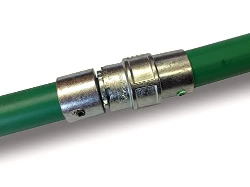 Kit ramonage rotatif court| kiblok | Hérisson nylon autobloquant Ø 150 mm | 6 cannes autobloquantes | 5*1,4 m + 1*1 m | Ressort de départ et manivelle autobloquante| Conduit gainé | Kibros KIB15NCO