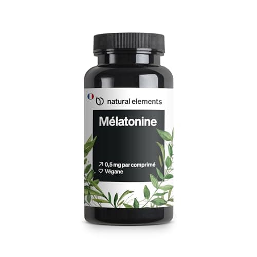 Mélatonine – 365 Comprimés (12 mois) – Complément Pur – Support pour le Sommeil – Meilleur Repos – Somnifère Fortement Dosée – 100% Végétalien – Sans Additifs et Arômes Artificiels