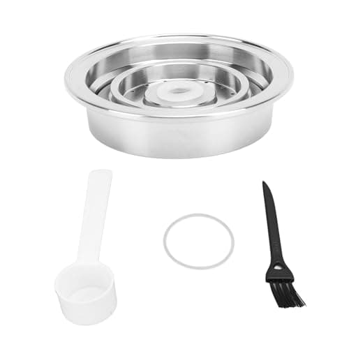 Support de Convertisseur de Dosettes de café, Adaptateur de Dosettes de café Réutilisables, Grand à Petit, Convertible, Portable, en Acier Inoxydable, pour Machine à café Vertuo