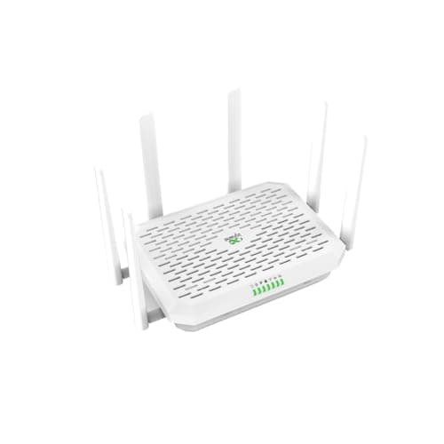 InHand Networks 5G Routeur AX3600 FWA, Géré dans Le Cloud, Wi-FI 6, Multi-WAN, Built-in VPN, Dual sim Slots,Internet sécurisé, 2.5 GbE RJ45 WAN, pour Maison, Petites Entreprises, Entreprises