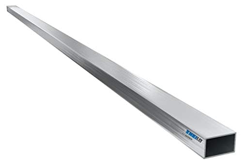 Sous-structure de terrasse en aluminium de 2 m - Profil : 30 x 50 mm - Pour tous les types de lames en bois et WPC