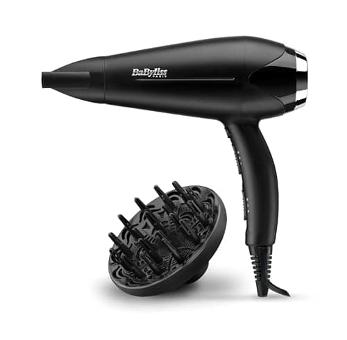 BaByliss - D572DE - Sèche-cheveux Turbo Smooth 2200 avec Technologie Ionique et Céramique