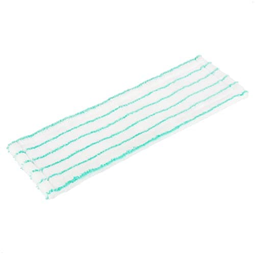 com-four® 4X Chiffon de Remplacement pour essuie-Sol - Chiffon de Remplacement en Microfibre pour vadrouille - Chiffons de Nettoyage pour Le Sol (4 pièces - Turquoise/Blanc)