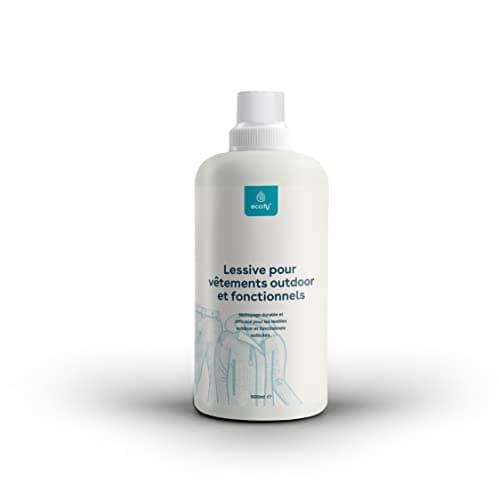 eco:fy Lessive pour vêtements d'extérieur - Vêtements fonctionnels - Vêtements de sport - Végétalien - Lessive spéciale - Textiles fonctionnels - Goretex Sympatex (0,5 litre)