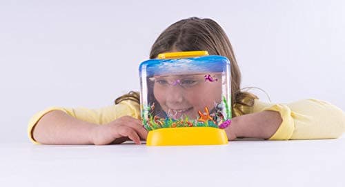 Aqua Dragons Sea Friends Colour Adventure,Jouet éducatif STEM, Aquarium Set, Grow Easy Pet for Kids,Comprend un réservoir, de nourriture, des œufs, une cuillère pour nourrir l'animal,Couleur surprise