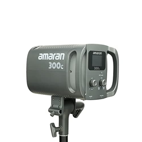 Aputure Amaran 300c RGBWW COB LED Studio Éclairage continu 300W CCT 2500K-7500K Bowens Point de Montage LED 26,580 Lux @ 1m Prend en Charge Le contrôle APP
