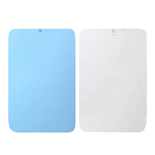 Beedsooth Imperméable Alèse Protège Matelas Coussin, Absorbant Pad Incontinence, Couvre Matelas Lavable de Lit Bébé Enfants Adultes - 70x90cm, Bleu